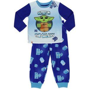 LEGO Star Wars Baby Yoda Boys 2 Piece Pajama Set
